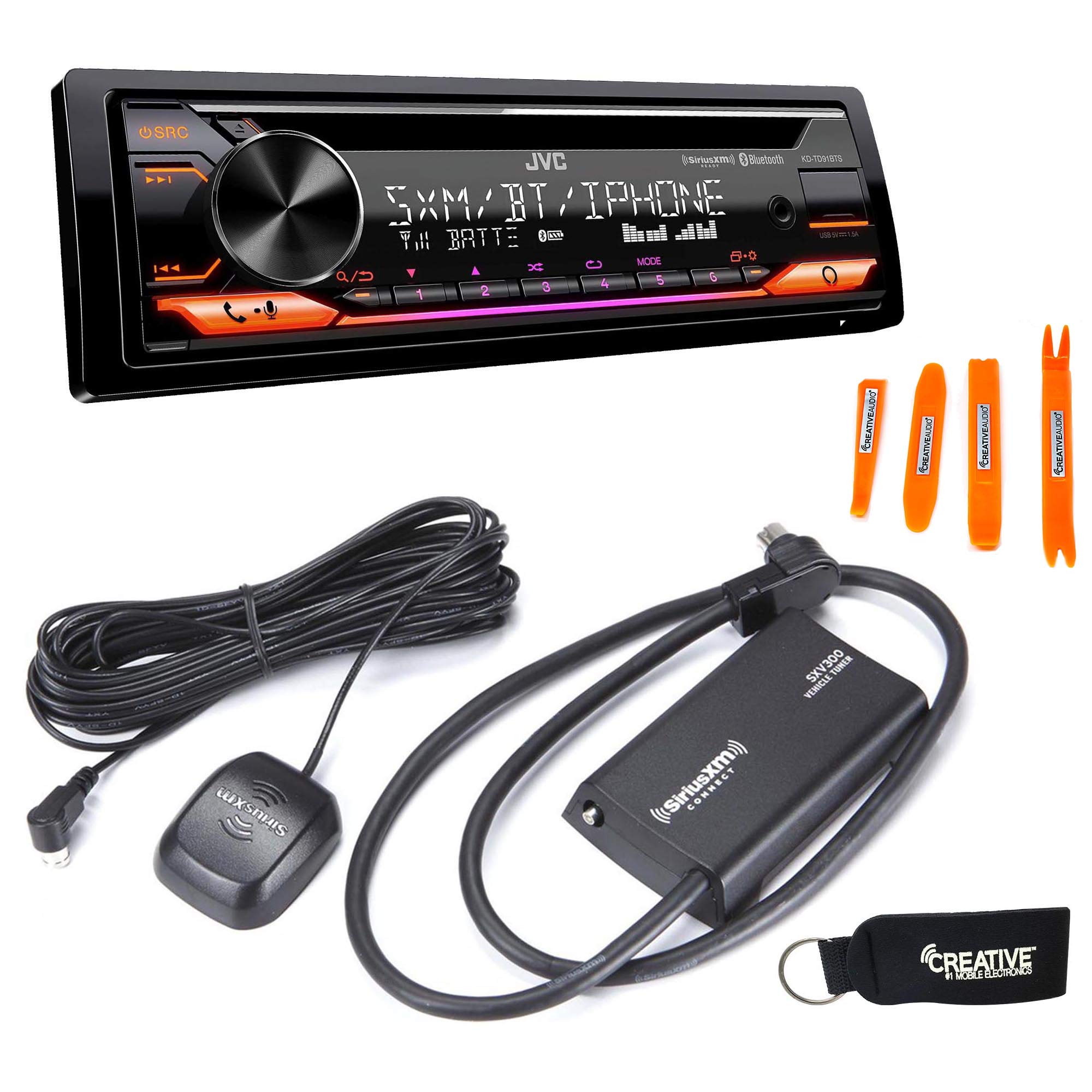 Amazon.com: JVC KD-TD91BTS - CD Receiver w/Bluetooth, USB, Amazon